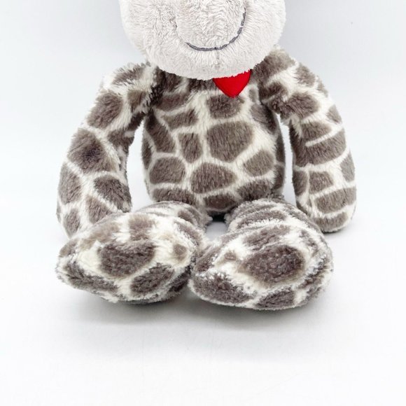 Gund Gray White Giraffe Red Heart on Chest Plush Stuffed Animal Toy 4060900 - Picture 11 of 13